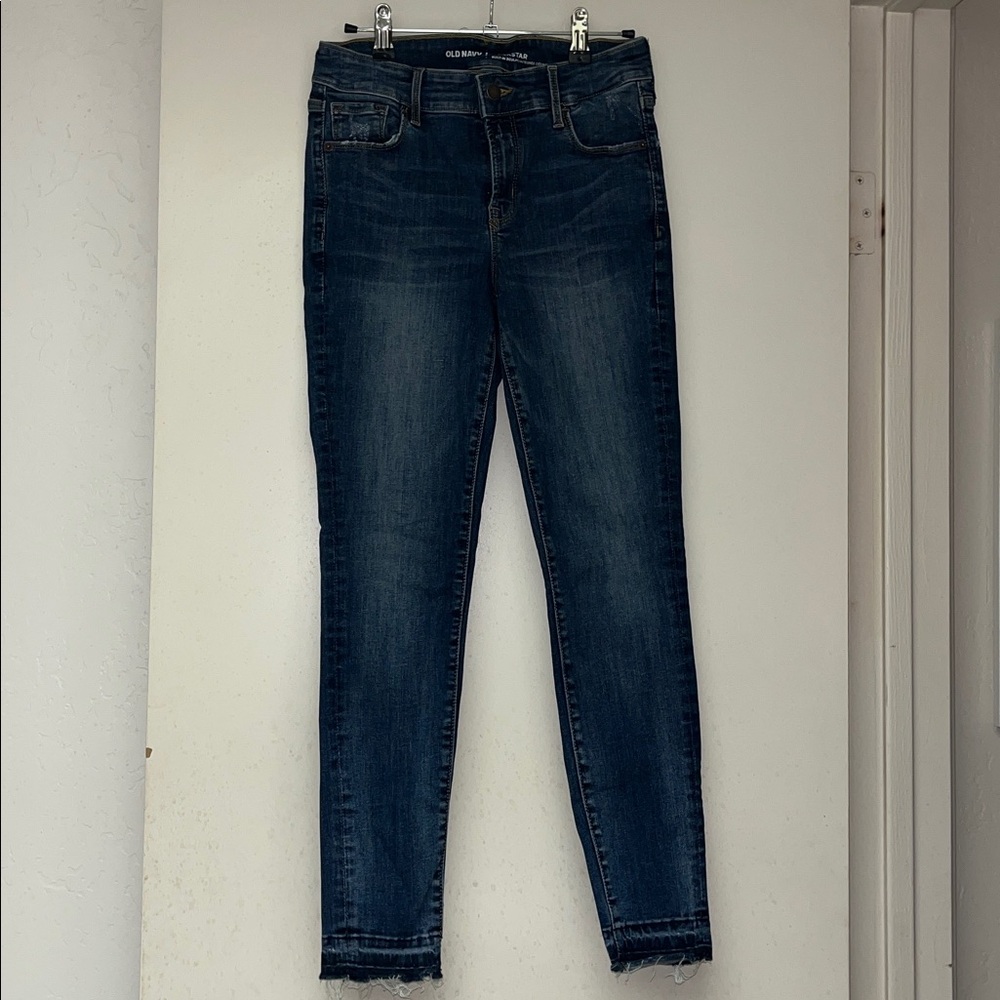 Old Navy Rockstar Medium Blue Jeans